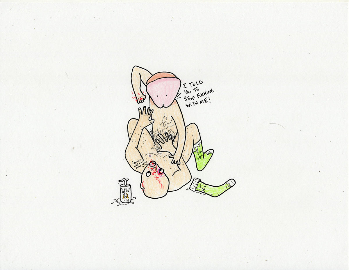 YOUR OWN WIENER BEATING YOU UP