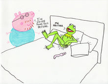 Load image into Gallery viewer, KERMITS DATING HISTORY (22 ORIGINAL DRAWINGS)