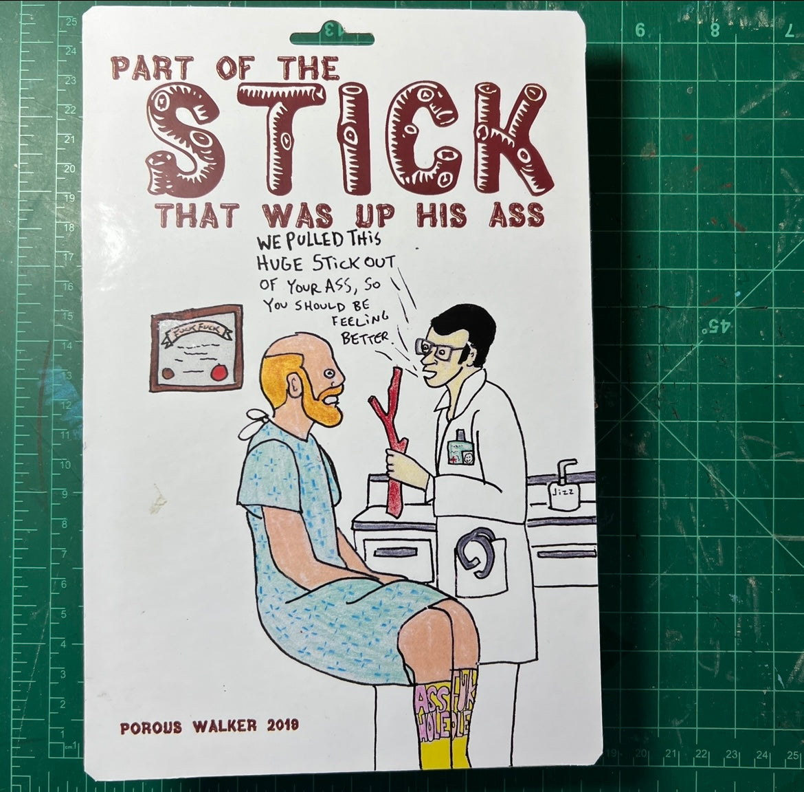 PART OF THE STICK ACTION FIGURE (HIS OR HERS VERSION)