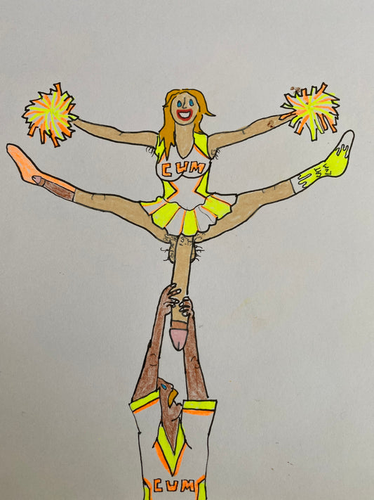 CHEER ORIGINAL DRAWING