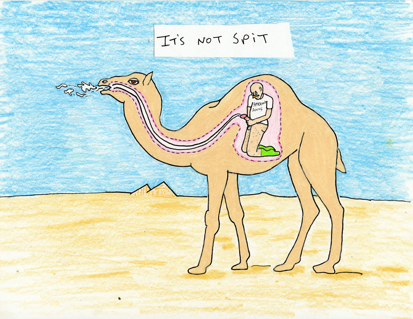 IT'S NOT SPIT