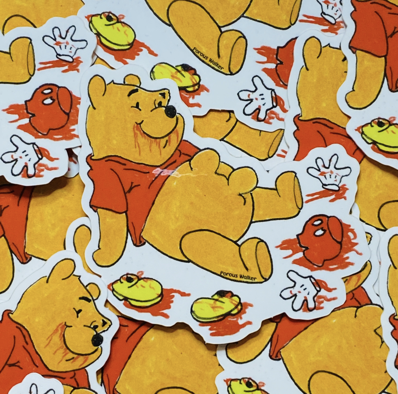 POOH ATE MOUSE HOODIE WITH FREE PRINT