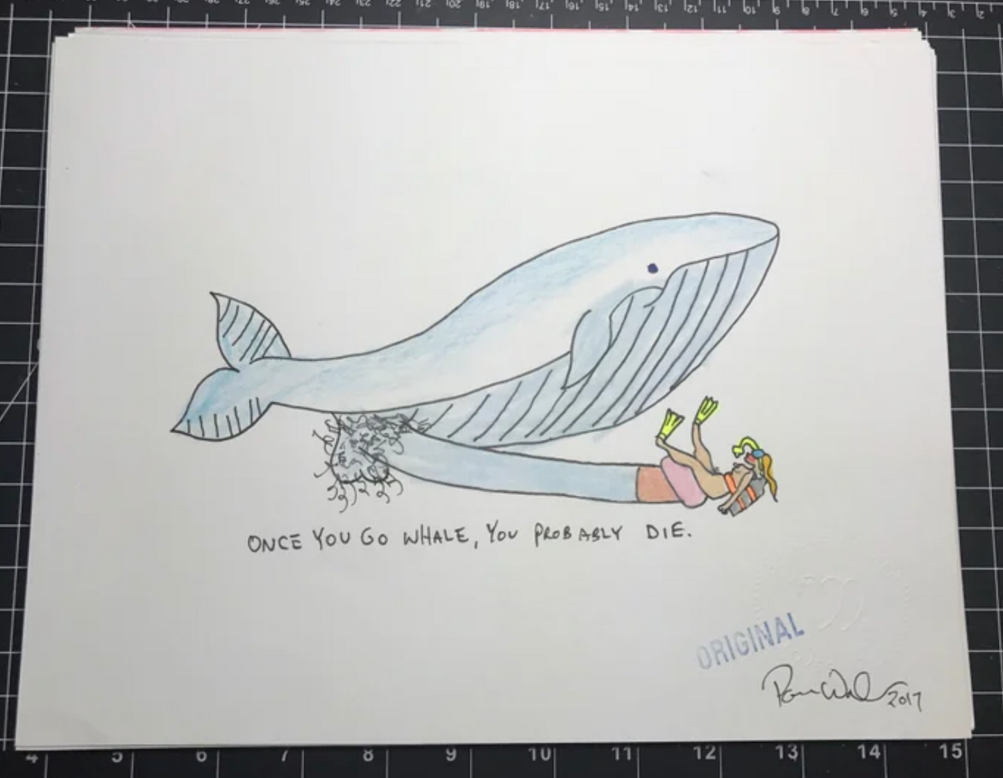 ONCE YOU WHALE