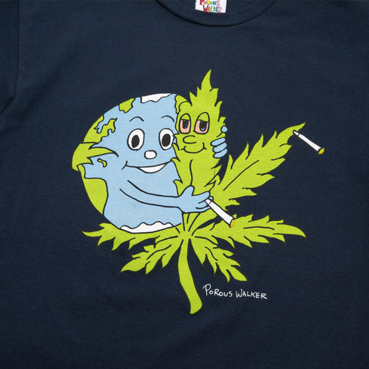 TREE HUGGER T (NAVY) LIMITED QUANTITIES