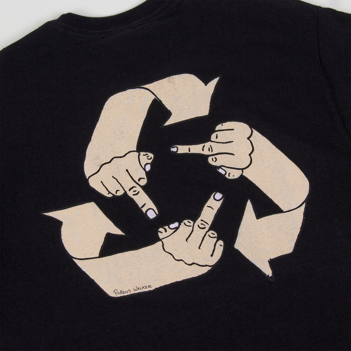 What Goes Around Tee (Black)