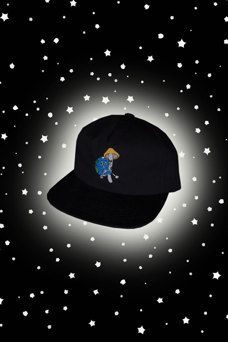 Earthlings Hat (Black) – POROUS WALKER display picture 3