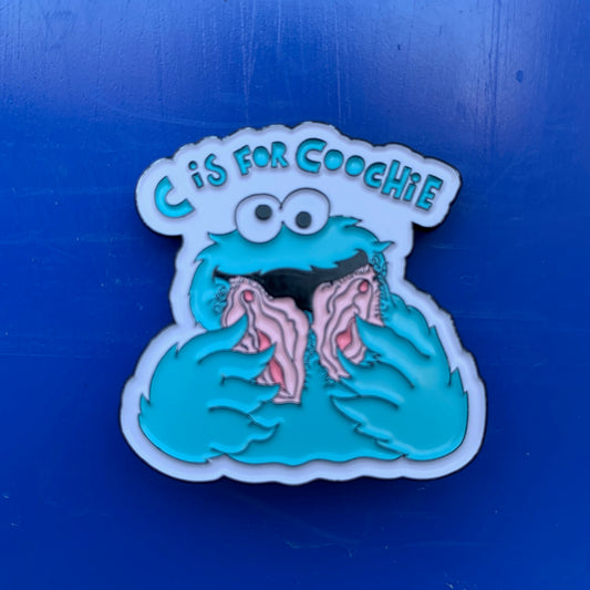 Limited Edition C IS FOR COOCHIE PRINT, PIN and STICKER