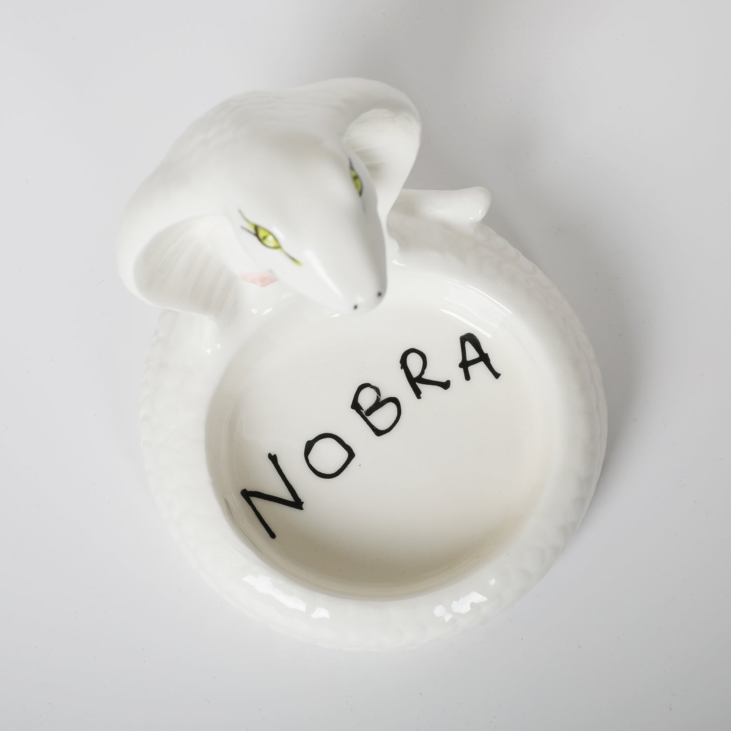 RARE ALBINO NOBRA BOWL LIMITED EDITION CERAMIC