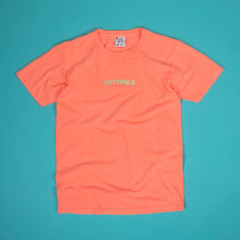 Load image into Gallery viewer, GLOW IN THE DARK BUTTHOLE Tee (NEON ORANGE) MISPRINTS