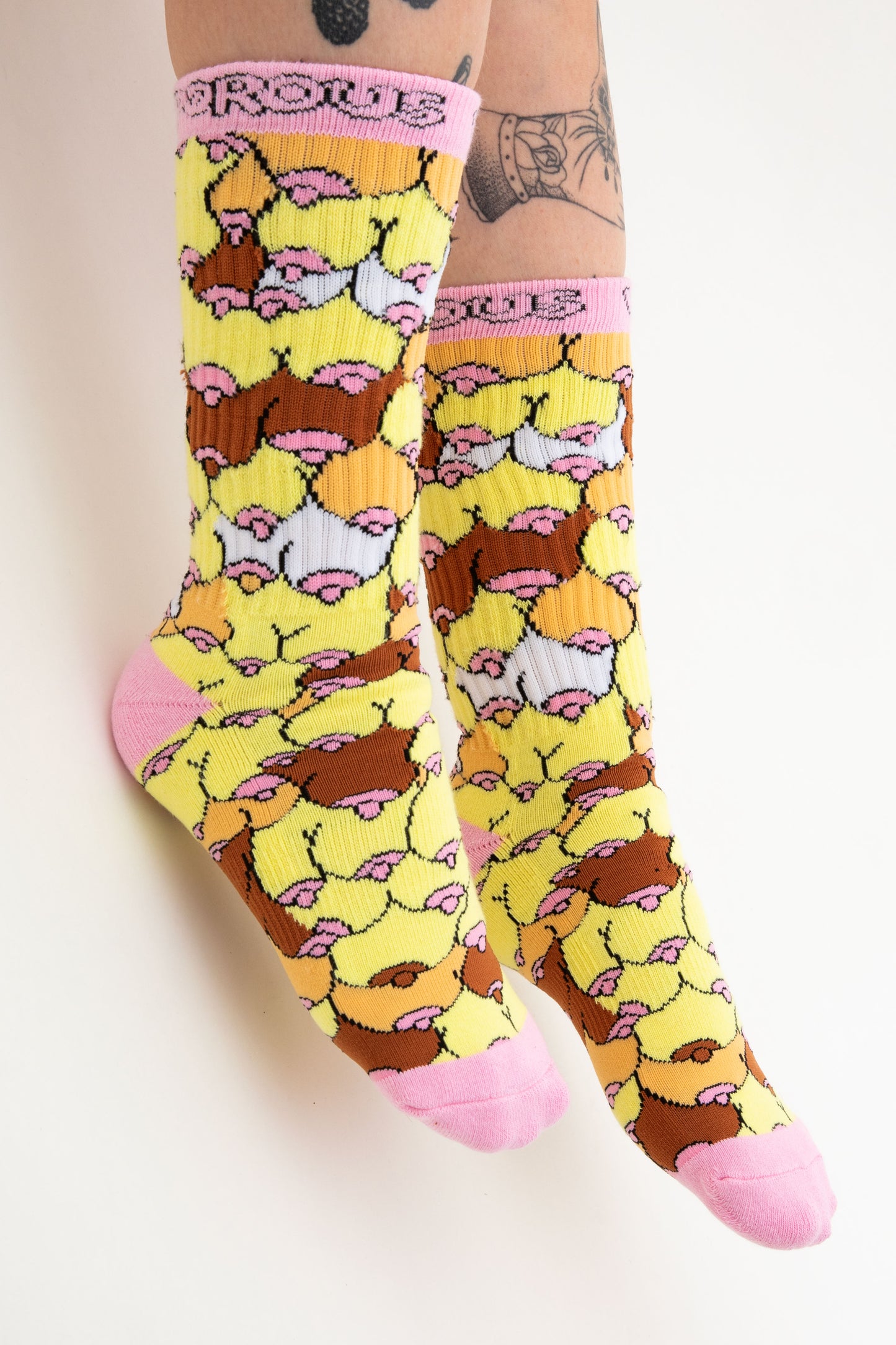 BOOBS PATTERN SOX