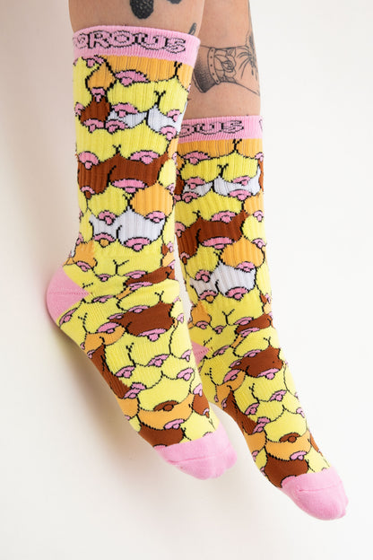 BOOBS PATTERN SOX