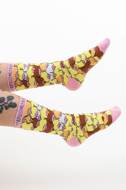 BOOBS PATTERN SOX