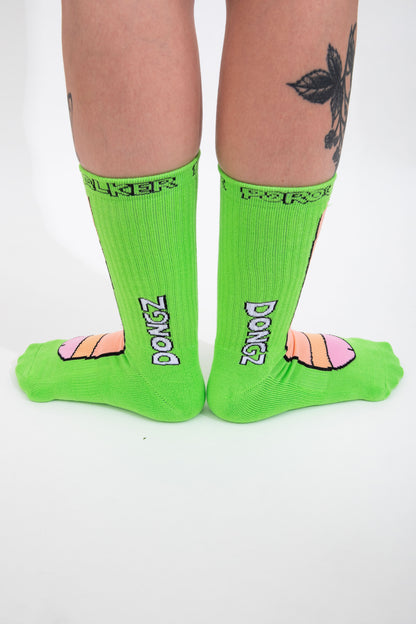 DONGZ SOX (NEON GREEN)