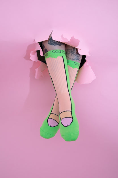 DONGZ SOX (NEON GREEN)