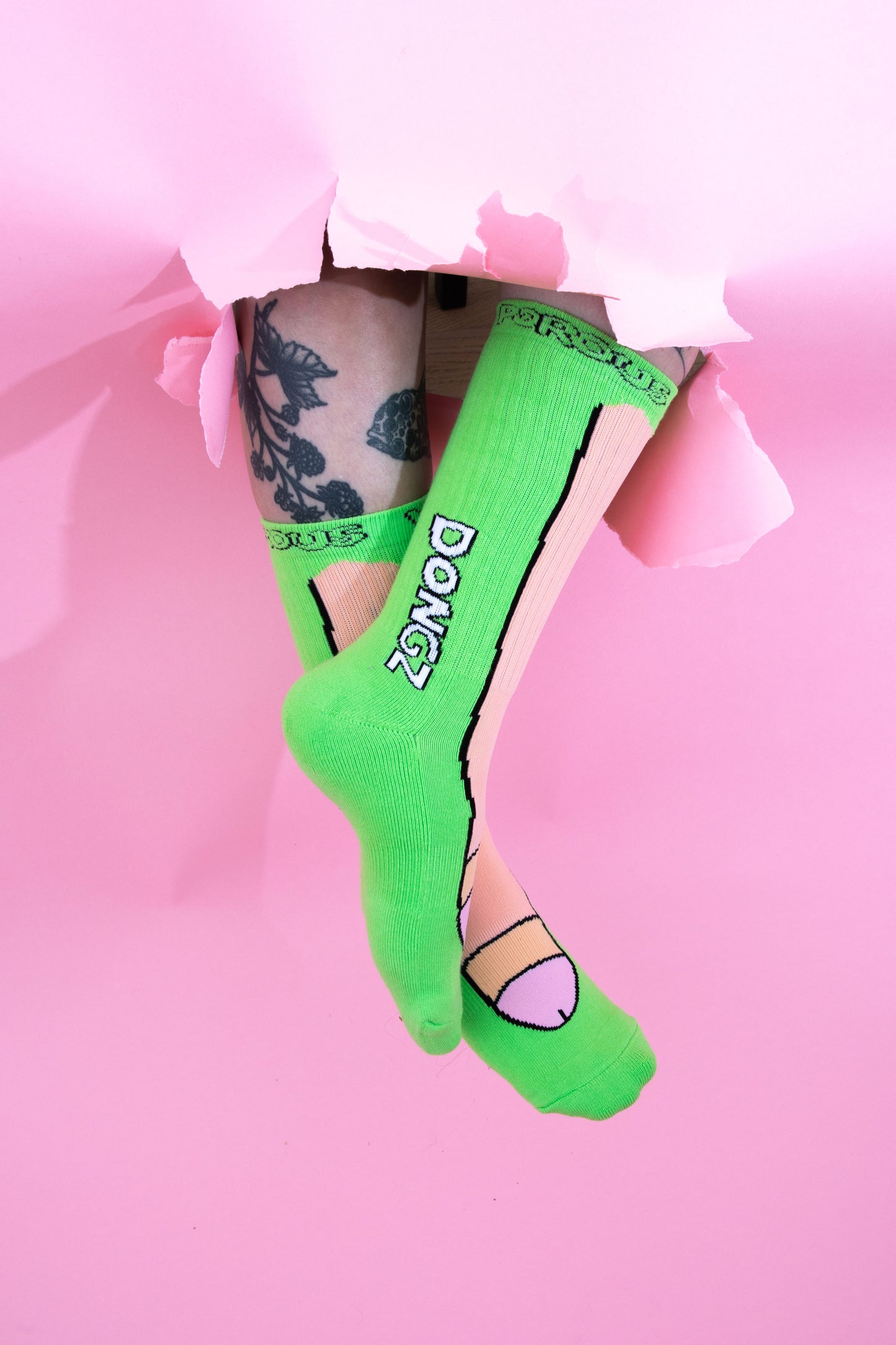DONGZ SOX (NEON GREEN)