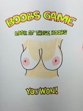 Load image into Gallery viewer, BOOBS GAME (2 ORIGINAL DRAWINGS)