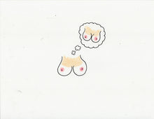 Load image into Gallery viewer, BOOBS THOUGHTS (2 ORIGINAL DRAWINGS)
