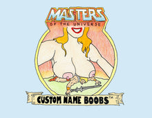 Load image into Gallery viewer, CUSTOMIZED MASTER OF THE UNIVERSE TSHIRT(PRE-ORDER)