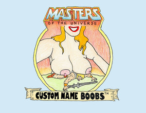 CUSTOMIZED MASTER OF THE UNIVERSE TSHIRT(PRE-ORDER)