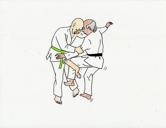 MARTIAL ARTS (2 ORIGINAL DRAWINGS)