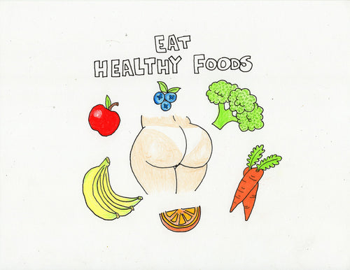 EAT HEALTHY FOODS (BOOTY VERSION)