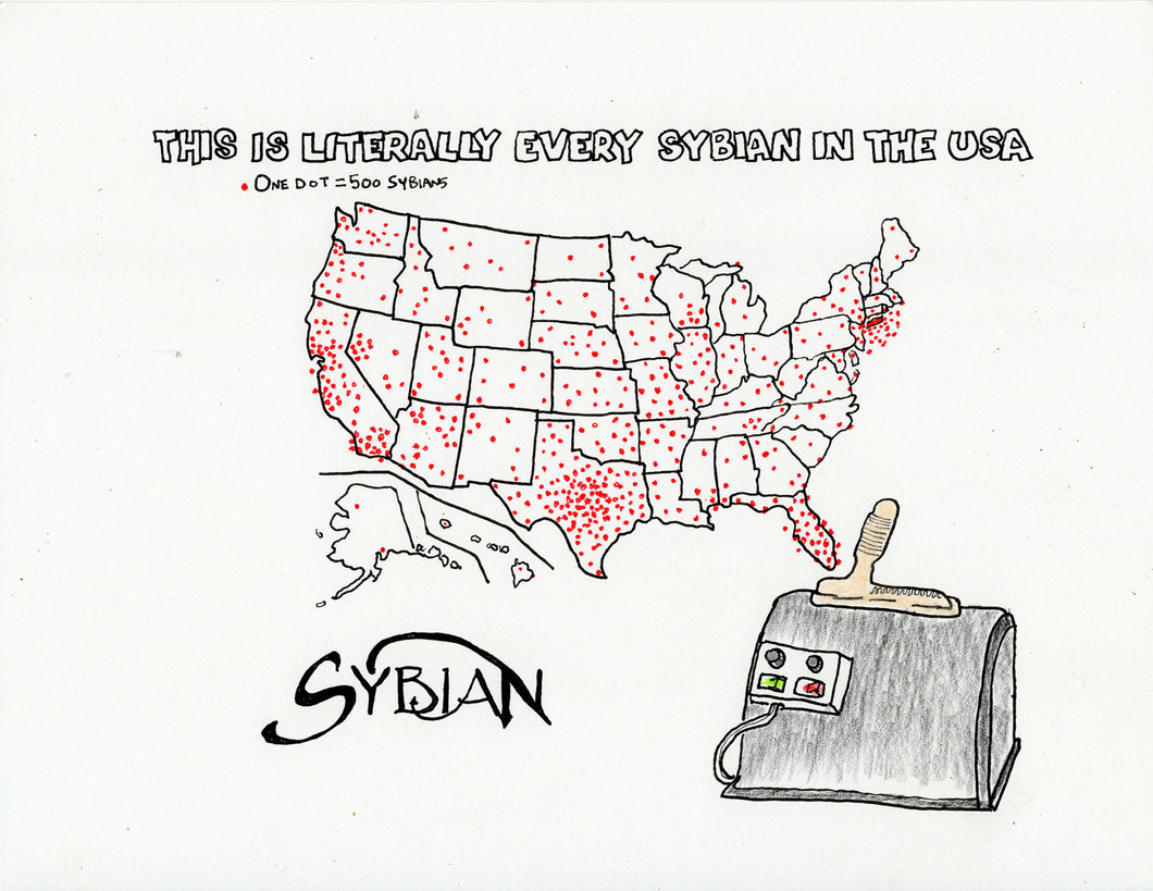 MAP OF EVERY SYBIAN IN USA