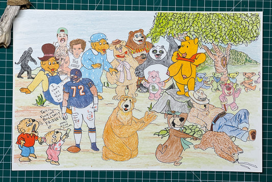 BEARS 11"X17" PRINT