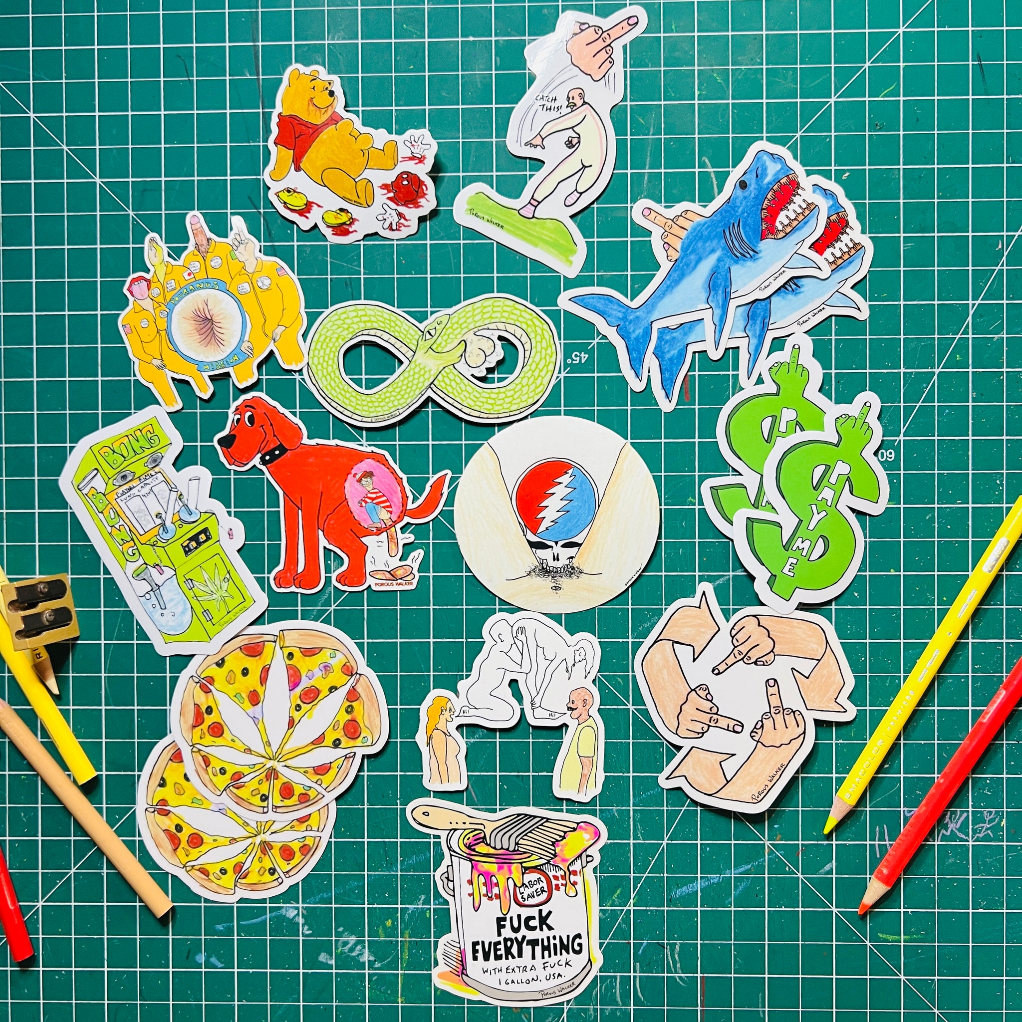 Stickers – POROUS WALKER