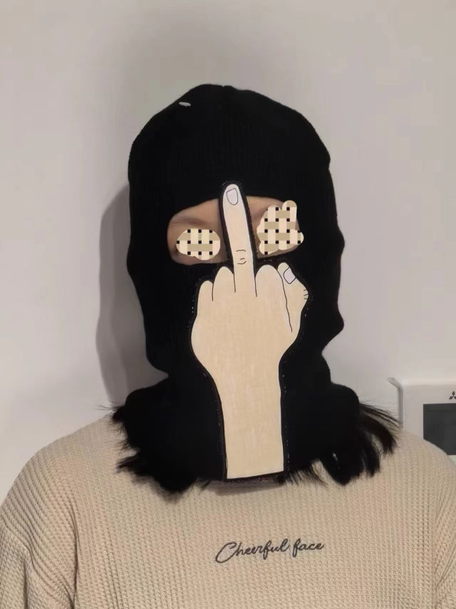 MIDDLE FINGER BALACLAVA