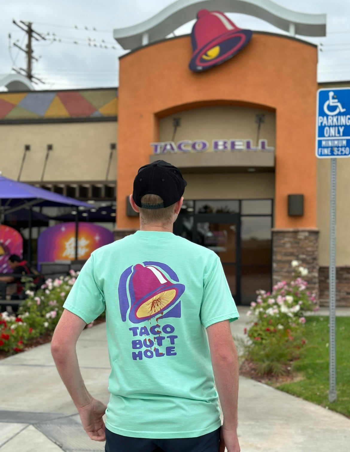 TACO BUTTHOLE TSHIRT (Baja Blast!)