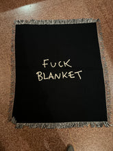 Load image into Gallery viewer, FUCK BLANKET (Black)