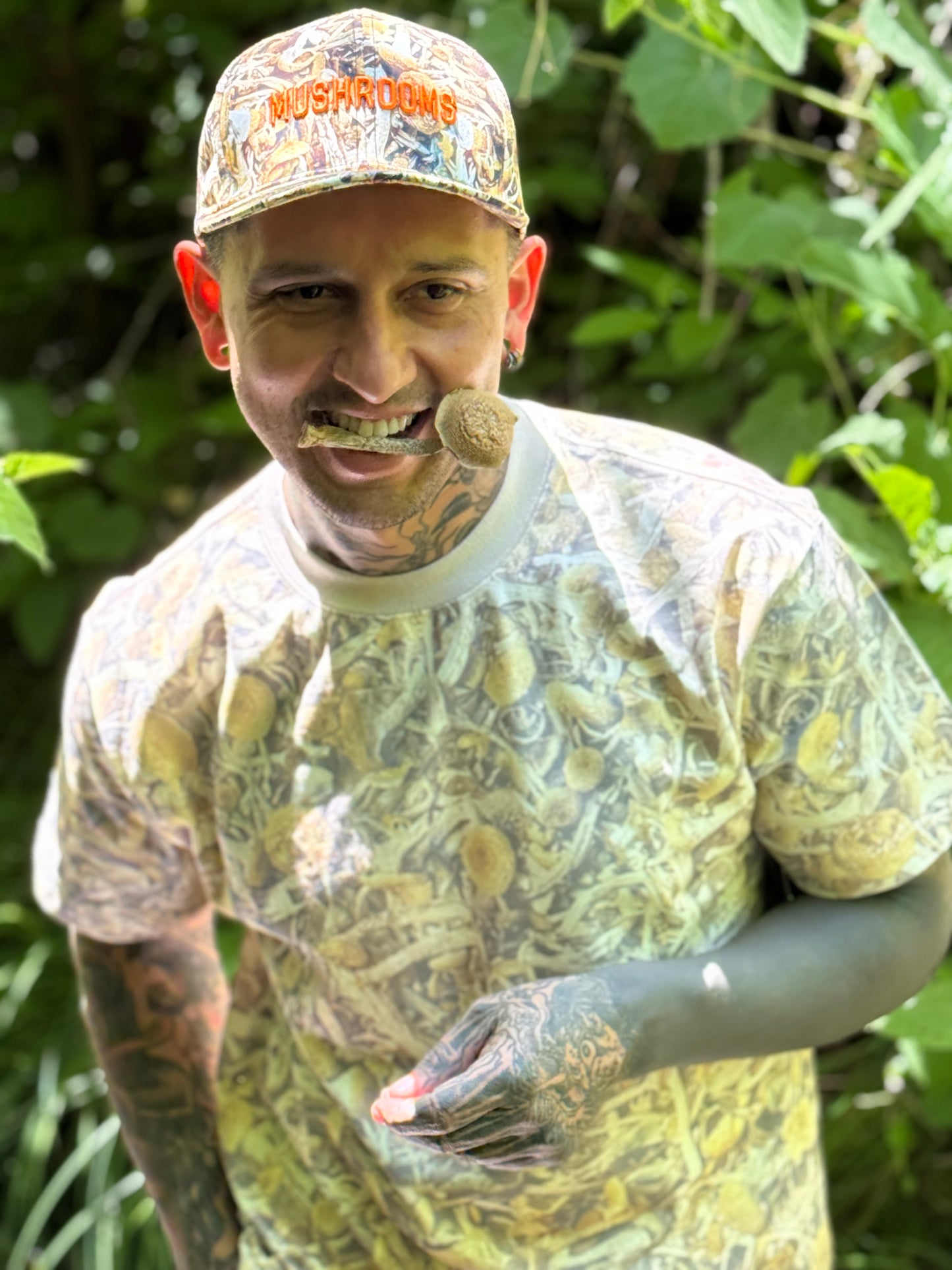 CAMUSHROOMOFLAGE HAT EMBROIDERED