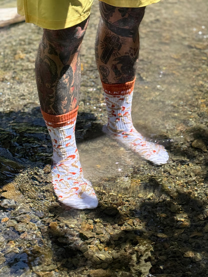 MUSHROOM SOCKS (WHITE)