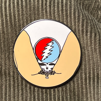 DEAD HEAD ENAMEL PIN LIMITED EDITION