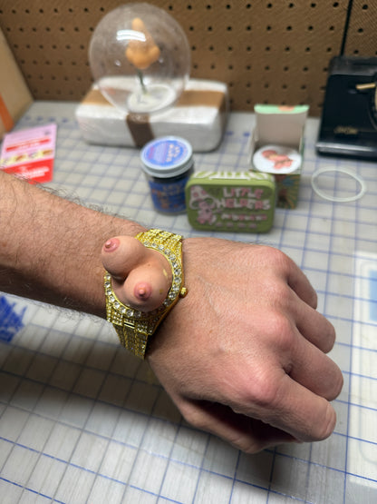 GOLD YOU KNOW WHAT TIME IT IS WATCH