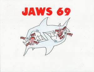 JAWS 69 MOVIE POSTER