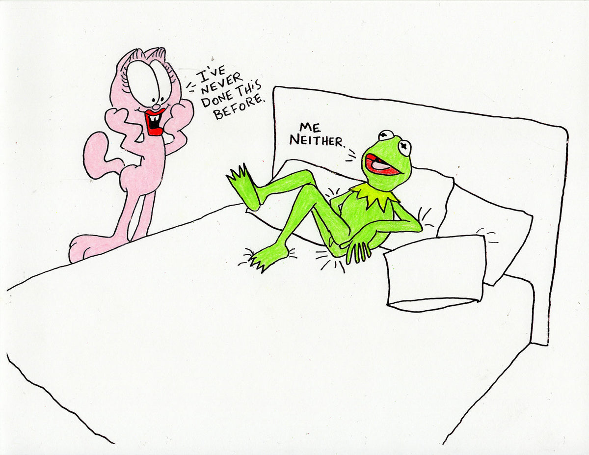 KERMITS DATING HISTORY (22 ORIGINAL DRAWINGS)