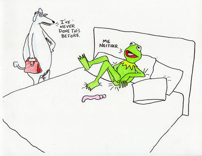 KERMITS DATING HISTORY (22 ORIGINAL DRAWINGS)
