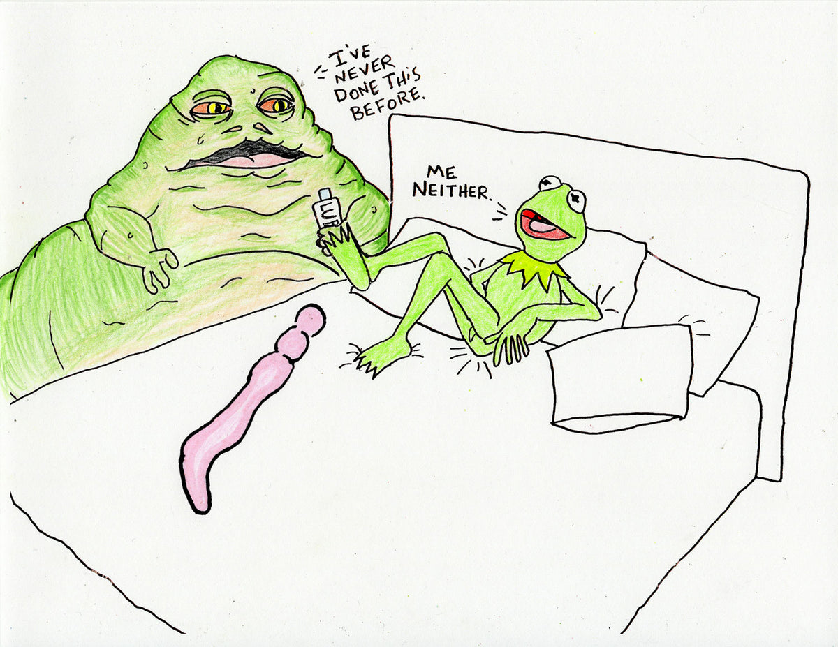 KERMITS DATING HISTORY (22 ORIGINAL DRAWINGS)