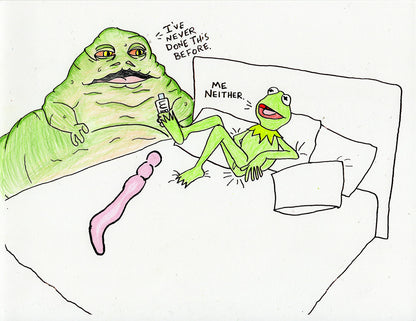 KERMITS DATING HISTORY (22 ORIGINAL DRAWINGS)