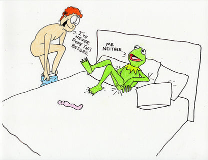 KERMITS DATING HISTORY (22 ORIGINAL DRAWINGS)