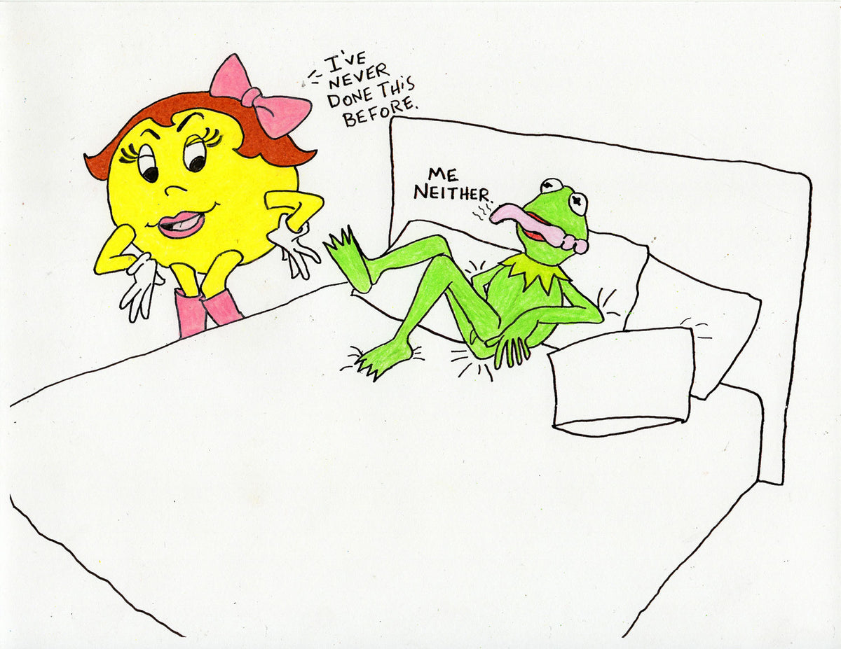 KERMITS DATING HISTORY (22 ORIGINAL DRAWINGS)