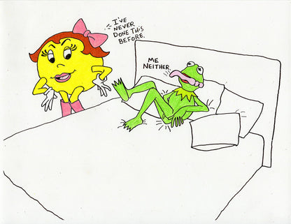KERMITS DATING HISTORY (22 ORIGINAL DRAWINGS)