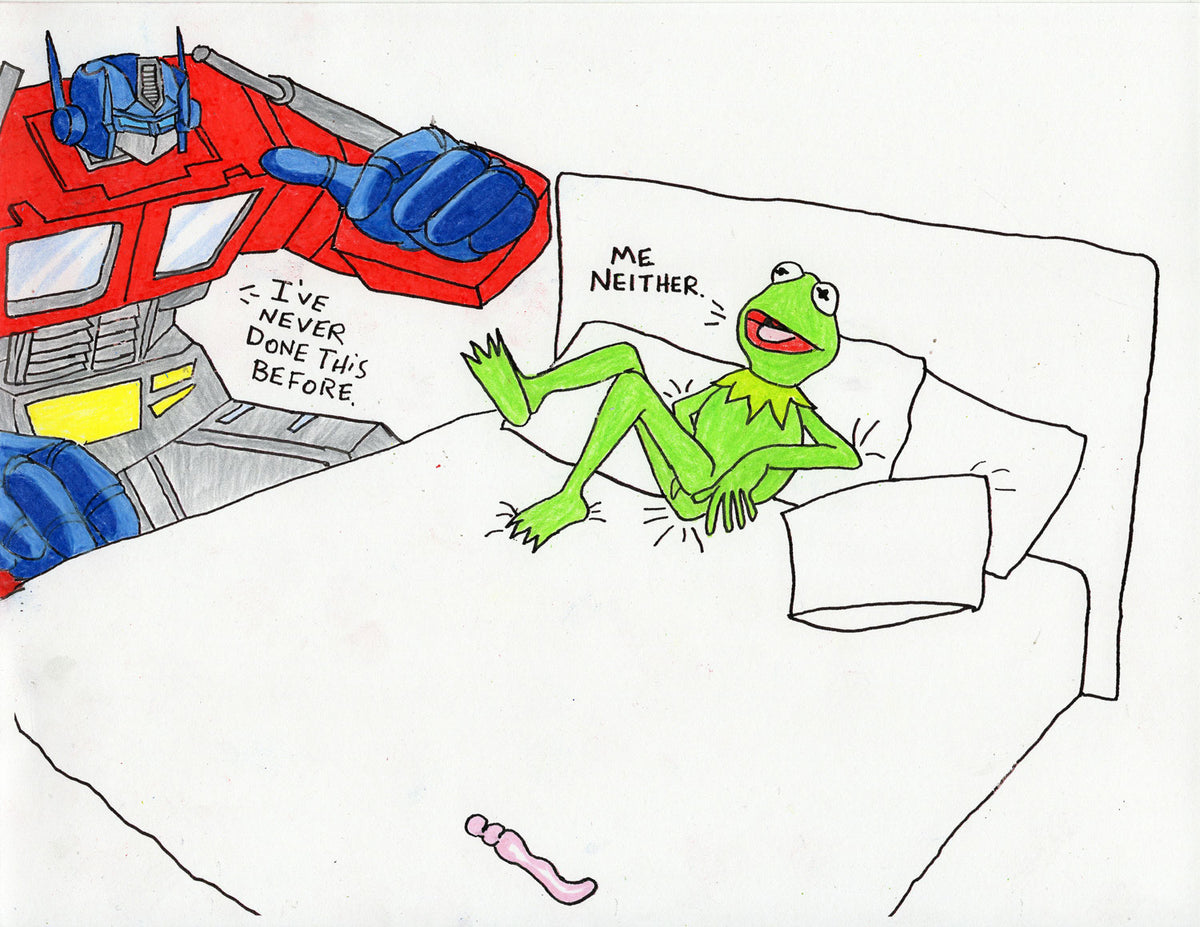 KERMITS DATING HISTORY (22 ORIGINAL DRAWINGS)
