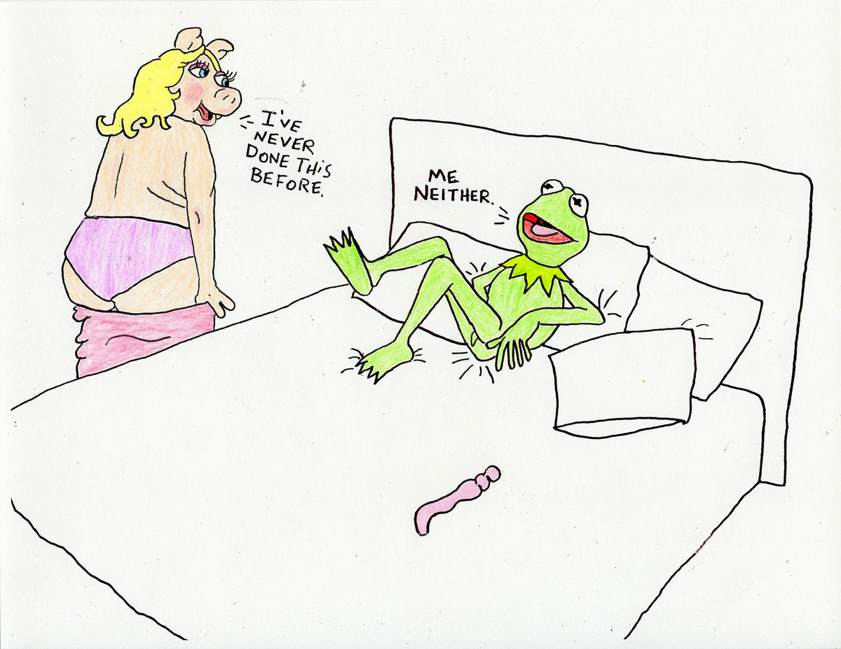 KERMITS DATING HISTORY (22 ORIGINAL DRAWINGS)