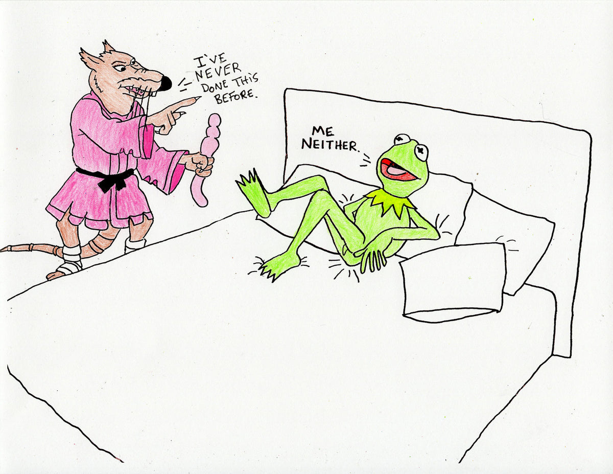 KERMITS DATING HISTORY (22 ORIGINAL DRAWINGS)