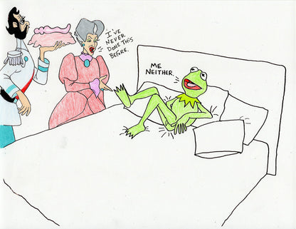 KERMITS DATING HISTORY (22 ORIGINAL DRAWINGS)