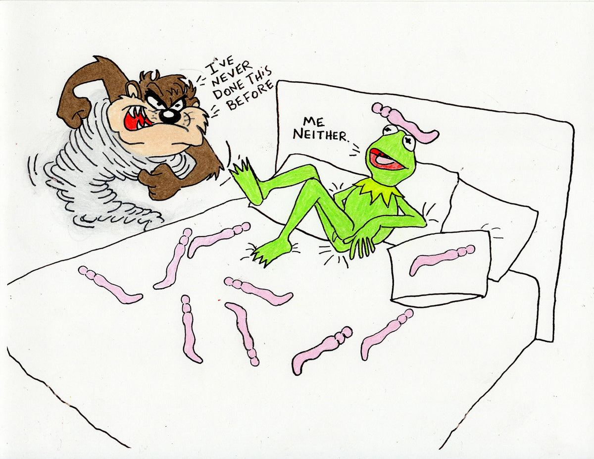 KERMITS DATING HISTORY (22 ORIGINAL DRAWINGS)