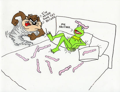 KERMITS DATING HISTORY (22 ORIGINAL DRAWINGS)