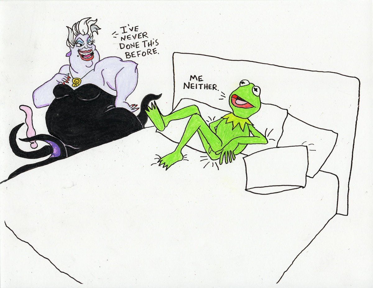 KERMITS DATING HISTORY (22 ORIGINAL DRAWINGS)